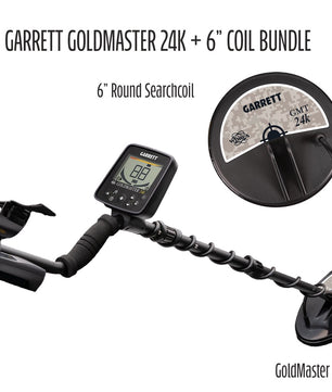 Garrett GoldMaster 24k + Xtra Coil Bundle | Gold Prospectors Association of America