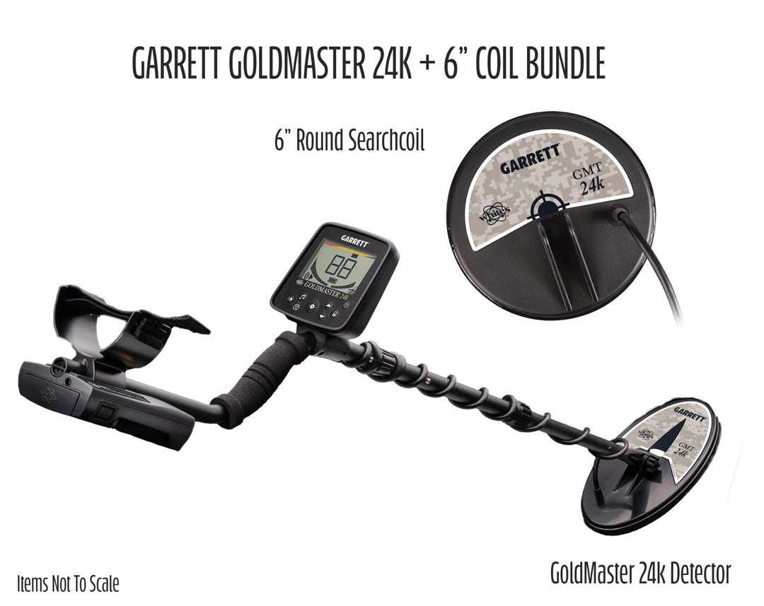 Garrett GoldMaster 24k + Xtra Coil Bundle | Gold Prospectors Association of America