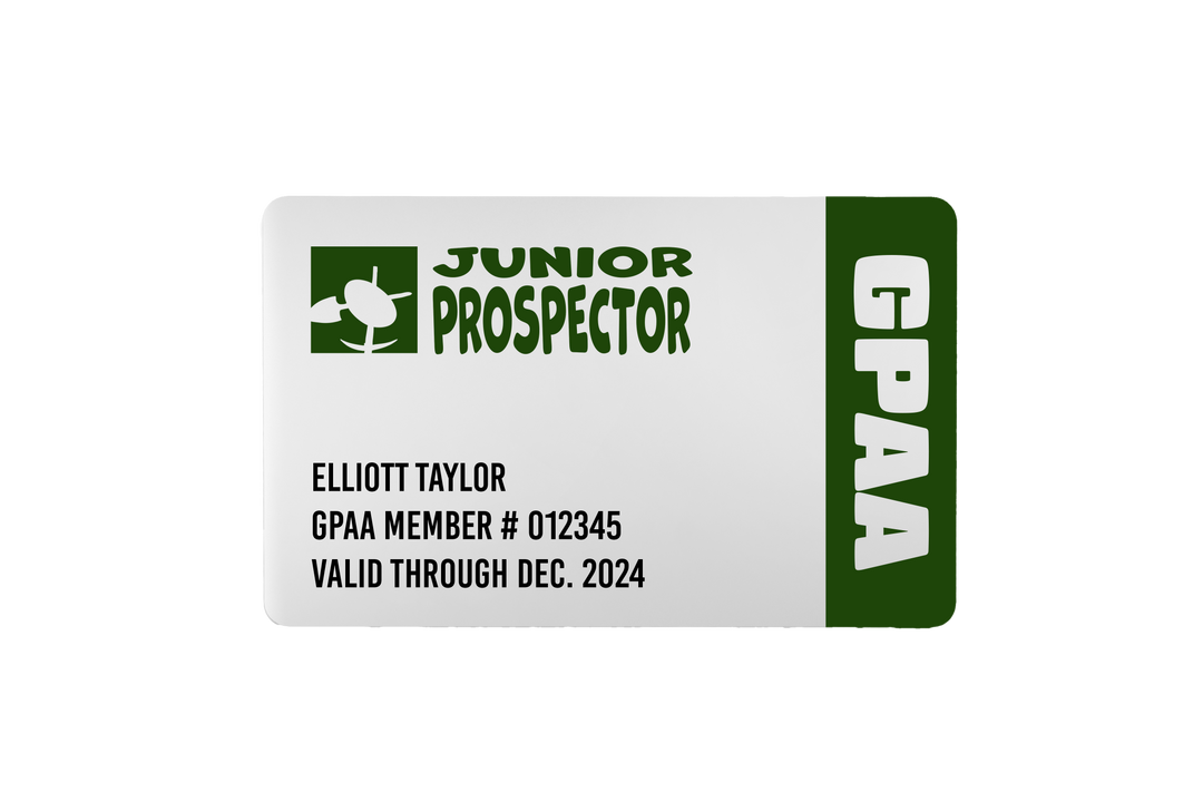 GPAA Junior Prospector Membership | Gold Prospectors Association of America