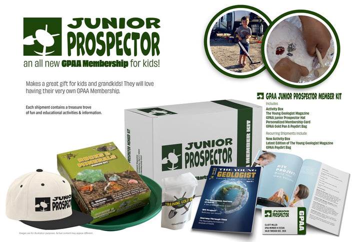 GPAA Junior Prospector Membership | Gold Prospectors Association of America