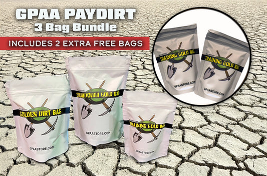 GPAA Paydirt Gold Bag Bundle (All 3)