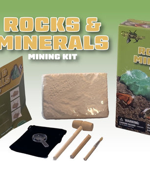 Rocks & Minerals Mining Kit | Gold Prospectors Association of America