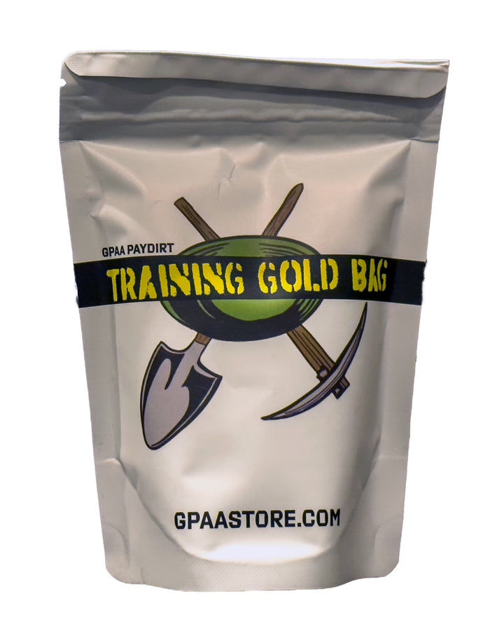 Paydirt Training Bag & Gold Pan | Gold Prospectors Association of America