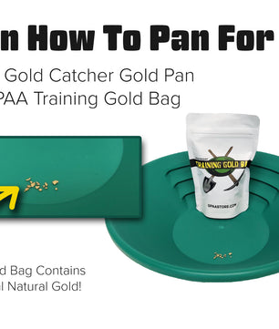 Paydirt Training Bag & Gold Pan