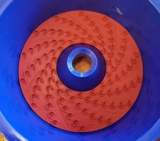 Blue Bowl Vortex Dream Mat Insert | Gold Prospectors Association of America