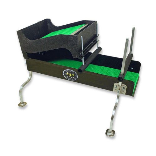 10X28 Black Box Gold Cube Stand & Adapter
