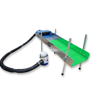 10X35 Power Sluice Box Kit with Dream Mat + 18" leg Kit | Gold Prospecting Equipment
