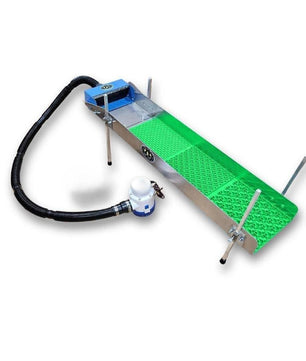 10X47 Power Sluice Box Kit with Dream Mat + 18" leg Kit | Gold Prospecting Equipment