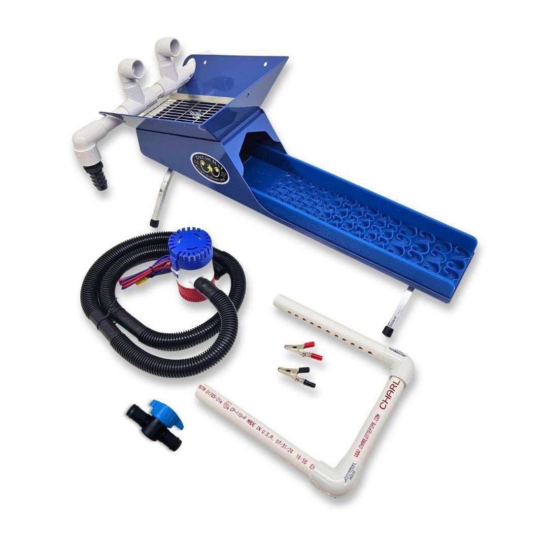 gold prospecting gear 4X16 Micro Banker Kit with Pump & Dream Mat - Gold Prospecting Equipment
