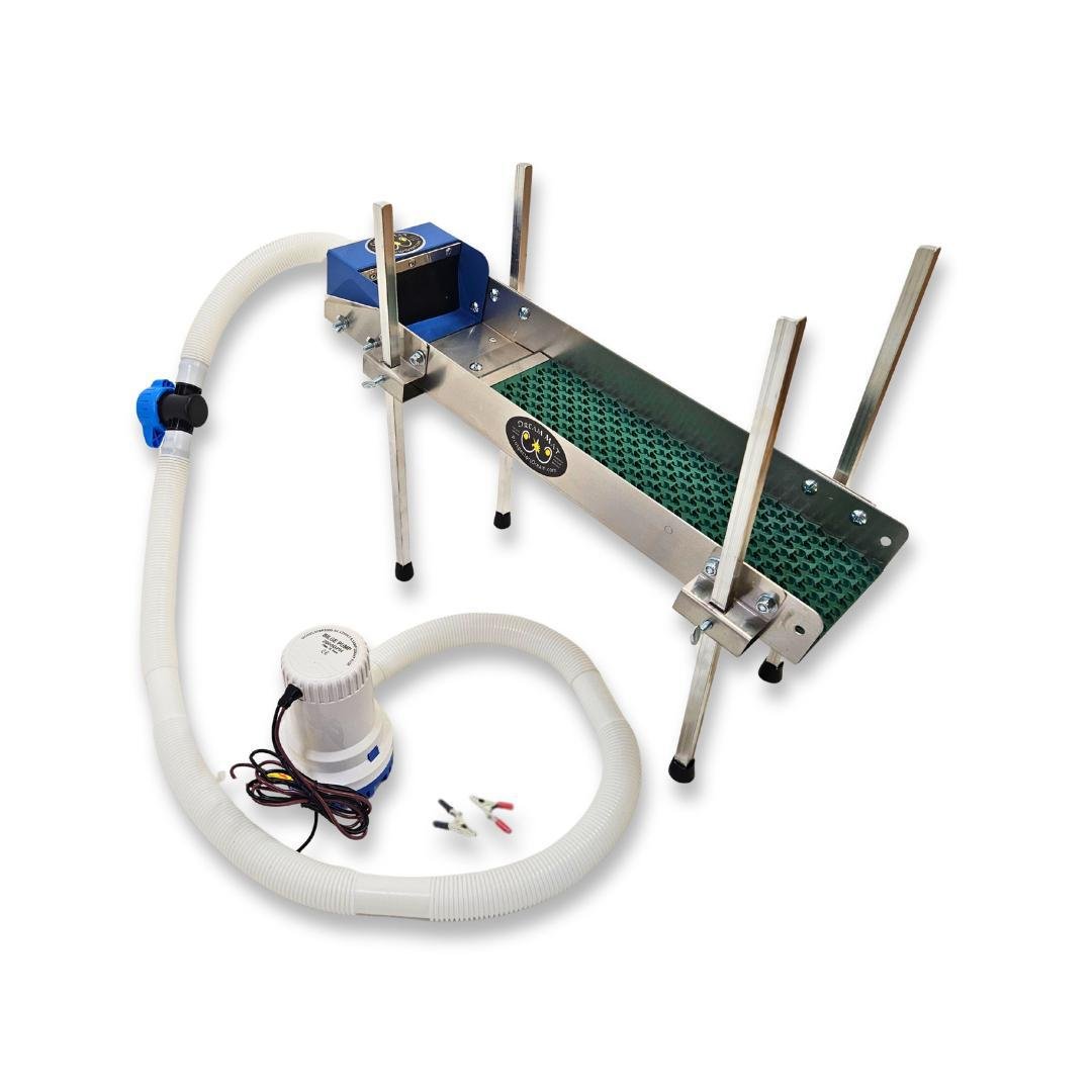 6X24 Power Sluice Box Kit with Dream Mat - 18" legs | Gold Prospecting Equipment