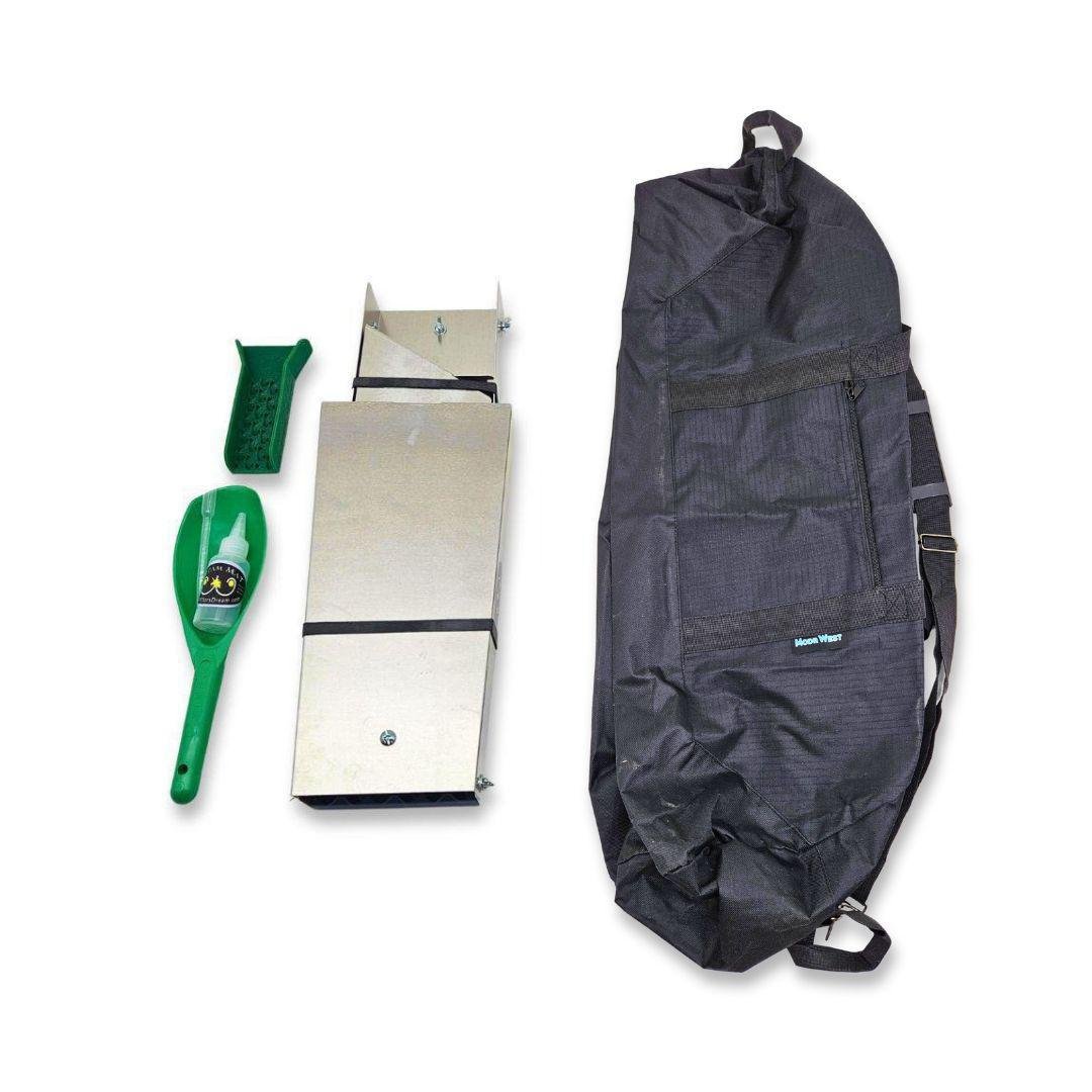 6X39 Gold Folding Sluice Box | Mini-Dredge Edition | Gold Prospecting Equipment