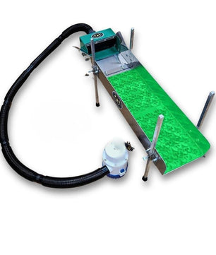 8X35 Power Sluice Box Kit with Dream Mat + 18" leg Kit | Gold Prospecting Equipment