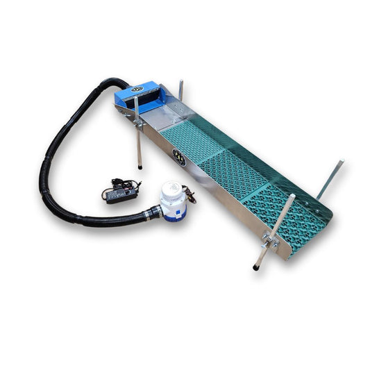 10X47 Power Sluice Box Kit with 18" leg Kit
