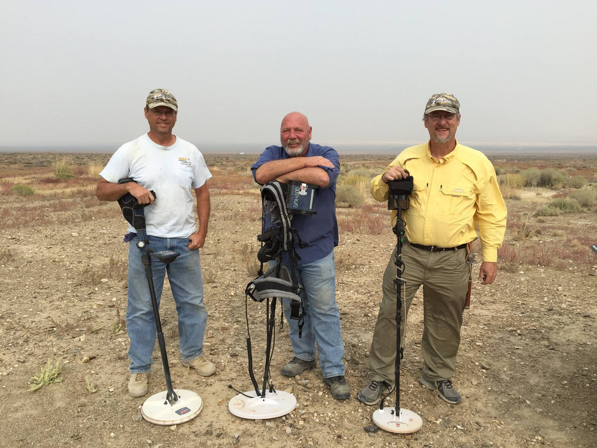 Metal detecting with Kevin Hoagland in Arizona