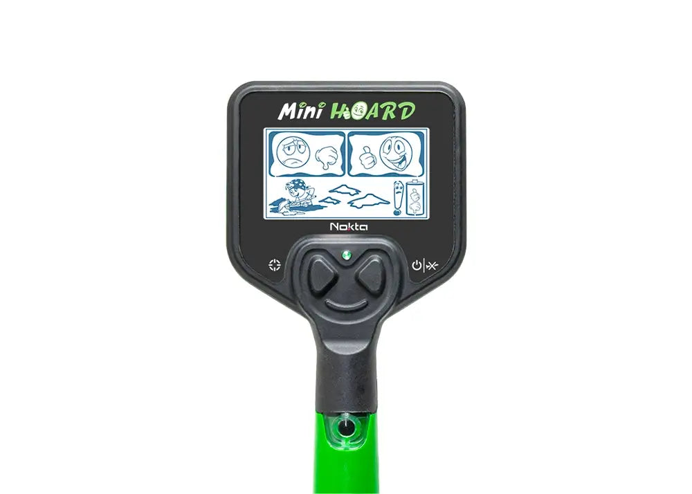 Nokta Mini Hoard – control screen