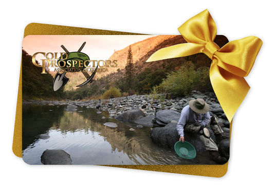 Gold Prospectors Association of America eGift Card | Gold Prospectors Association of America