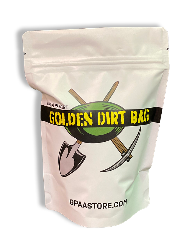 GPAA Golden Dirt Bag - Gold Prospectors Association of America