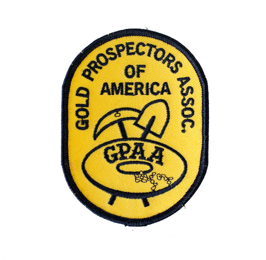 GPAA Patch | Gold Prospectors Association of America