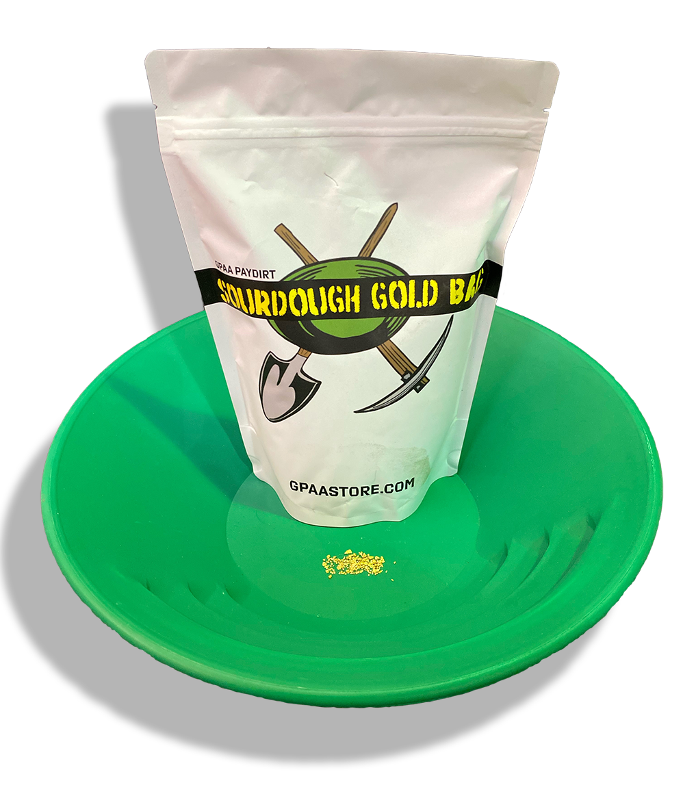 GPAA Paydirt Gold Bag Bundle (All 3) - Gold Prospectors Association of America